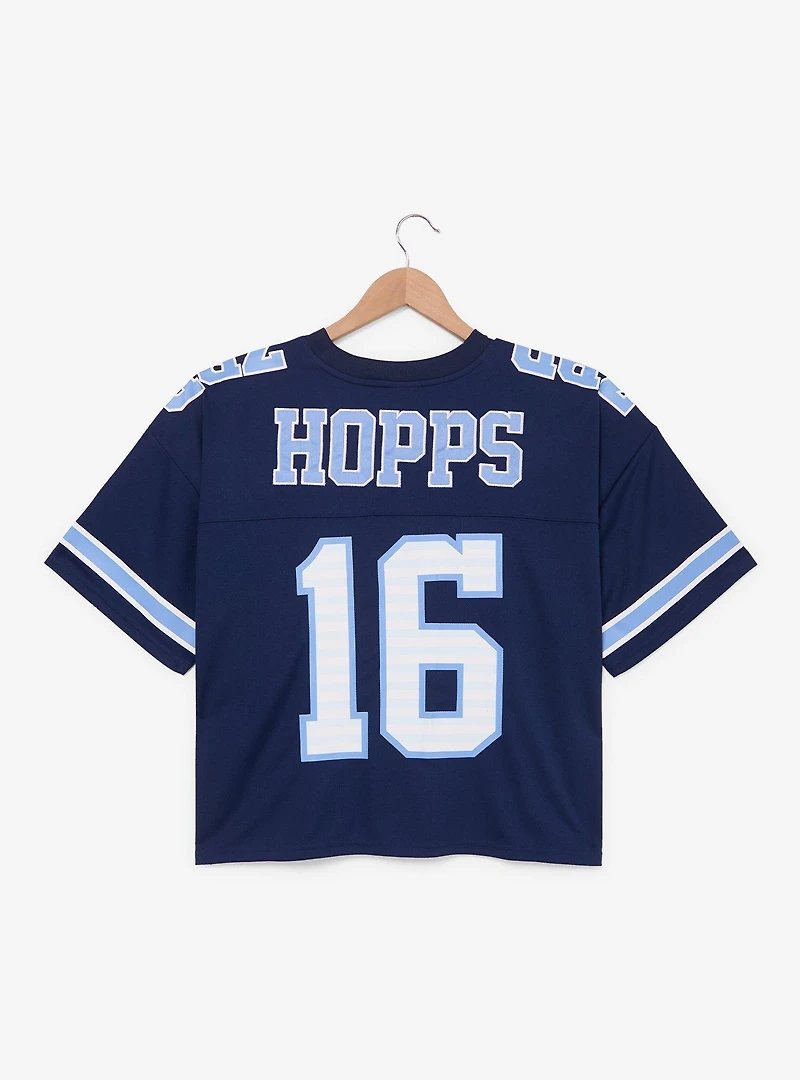 Disney Zootopia Judy Hopps Women's Plus Cropped Football Jersey - BoxLunch Exclusive