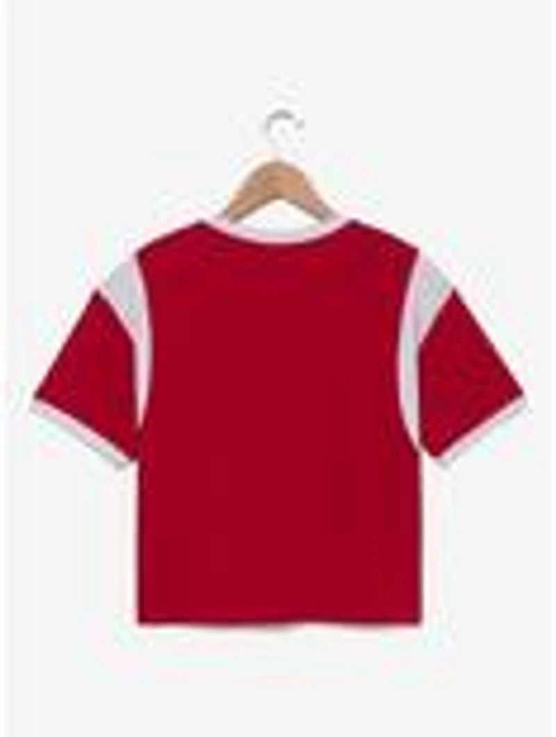 Stranger Things Patches Women's Cropped T-Shirt - BoxLunch Exclusive