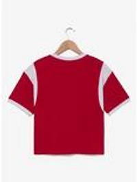 Stranger Things Patches Women's Cropped T-Shirt - BoxLunch Exclusive