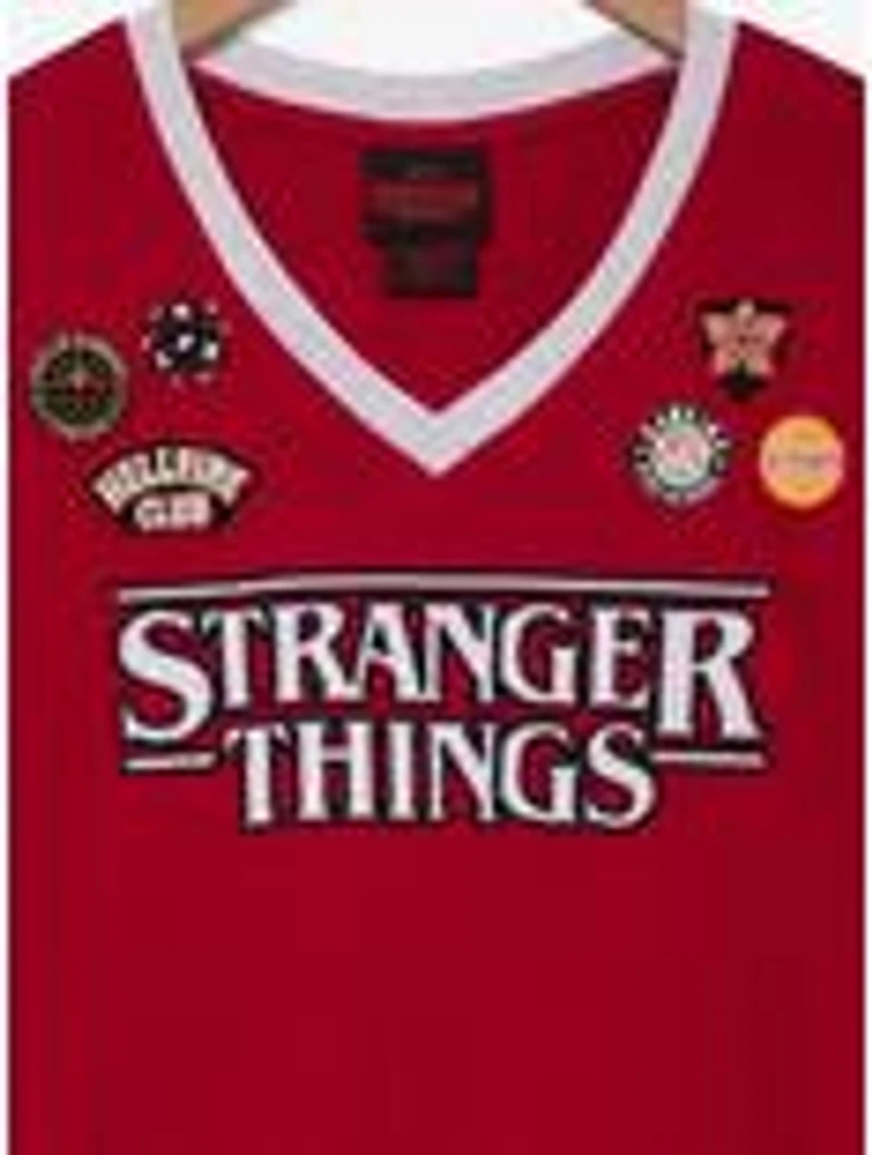 Stranger Things Patches Women's Cropped T-Shirt - BoxLunch Exclusive