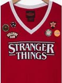 Stranger Things Patches Women's Cropped T-Shirt - BoxLunch Exclusive