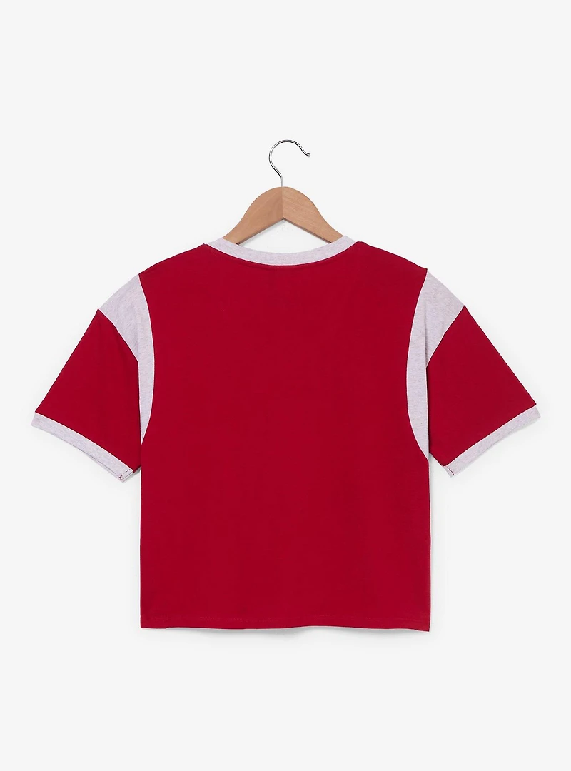 Stranger Things Patches Women's Plus Cropped T-Shirt - BoxLunch Exclusive