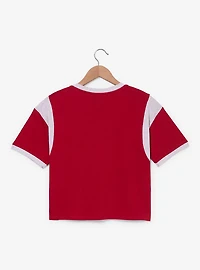Stranger Things Patches Women's Plus Cropped T-Shirt - BoxLunch Exclusive