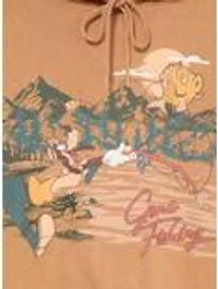 Disney A Goofy Movie Gone Fishing Women's Cropped Hoodie - BoxLunch Exclusive