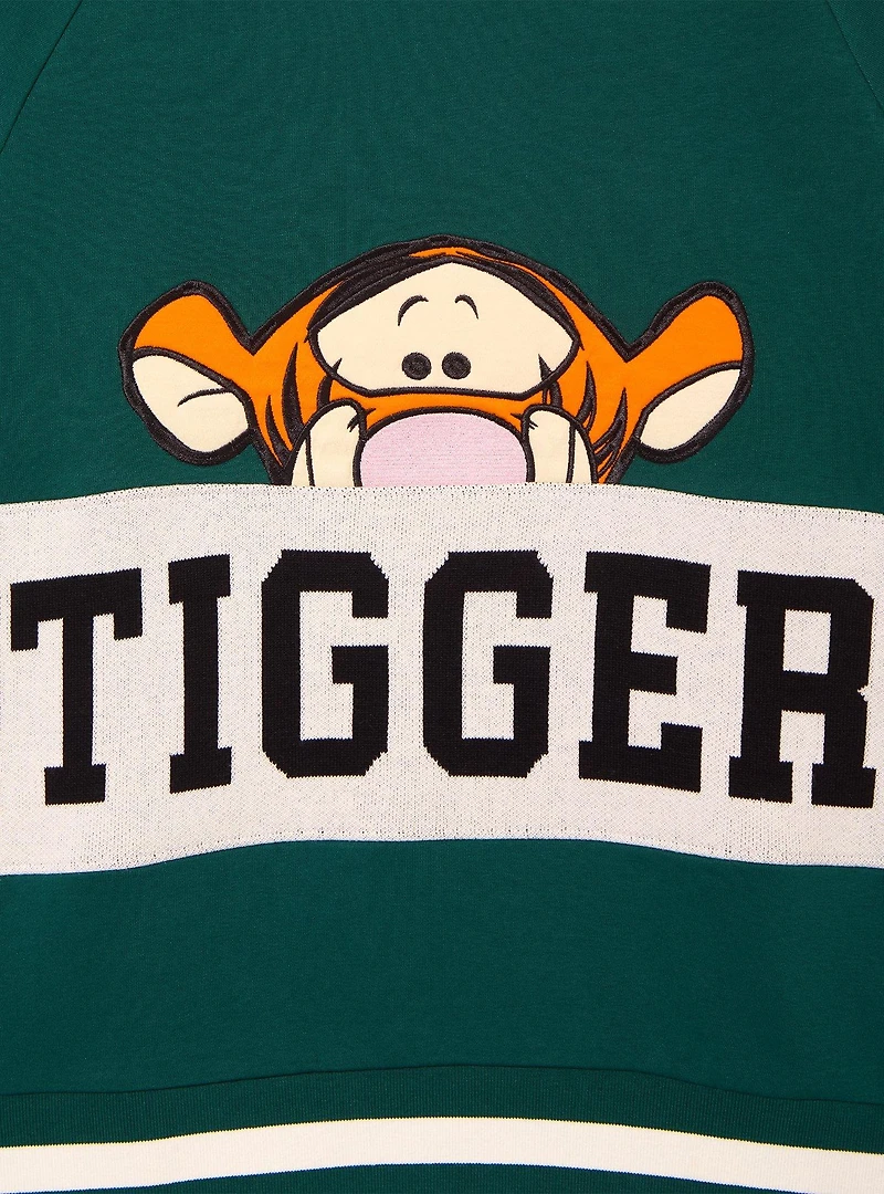 Disney Winnie the Pooh Tigger Panel Women's Crewneck - BoxLunch Exclusive