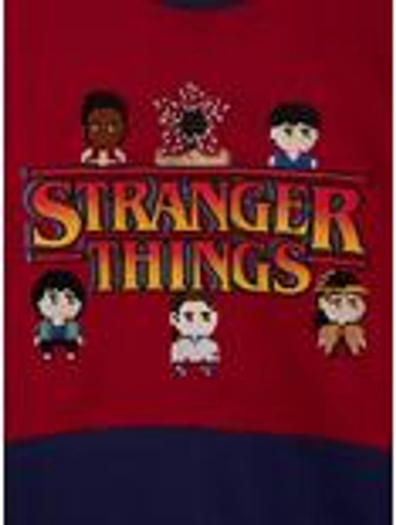 Stranger Things Chibi Panel Women's Crewneck — BoxLunch Exclusive