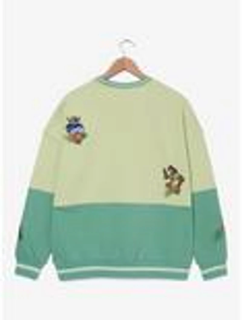 Disney Zootopia Embroidered Icons Panel Crewneck - BoxLunch Exclusive
