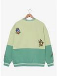 Disney Zootopia Embroidered Icons Panel Crewneck - BoxLunch Exclusive