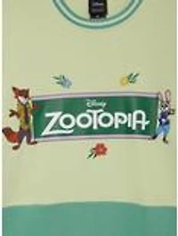 Disney Zootopia Embroidered Icons Panel Crewneck - BoxLunch Exclusive