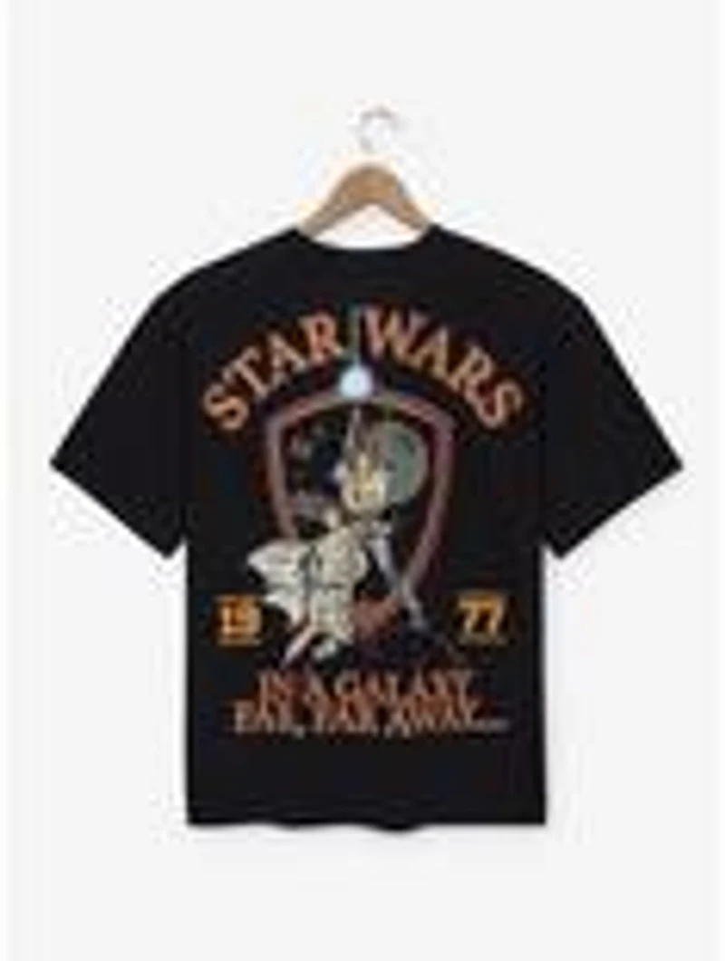 Star Wars Darth Vader Retro Badge T-Shirt - BoxLunch Exclusive