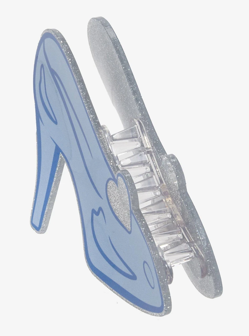 Disney Cinderella Glass Slipper Figural Claw Clip — BoxLunch Exclusive
