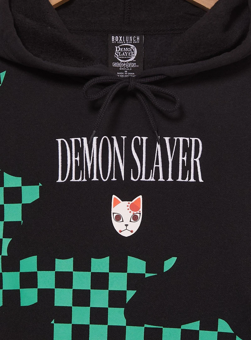 Demon Slayer: Kimetsu no Yaiba Contrast Print Hoodie — BoxLunch Exclusive