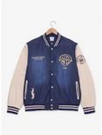 Warner Bros. Studios Denim Varsity Jacket (BoxLunch 10th Anniversary) — BoxLunch Exclusive