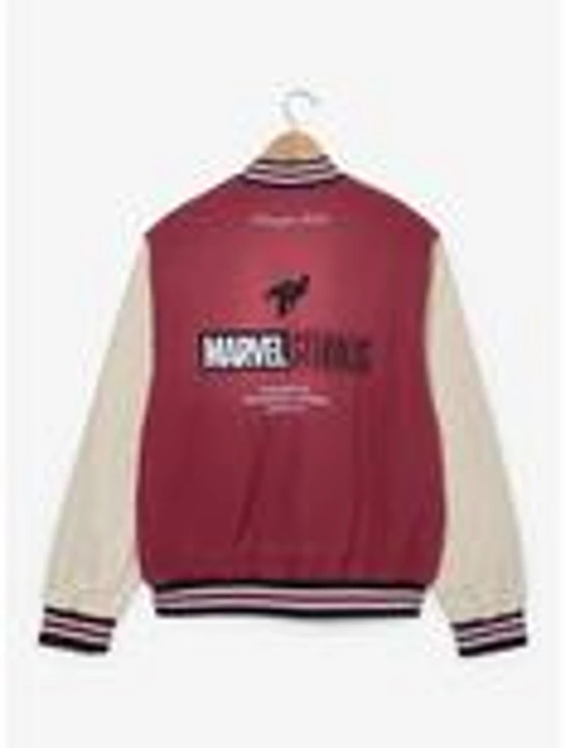 Marvel Studios Denim Varsity Jacket (BoxLunch 10th Anniversary) — BoxLunch Exclusive