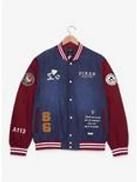 Pixar Studios Denim Varsity Jacket (BoxLunch 10th Anniversary) — BoxLunch Exclusive