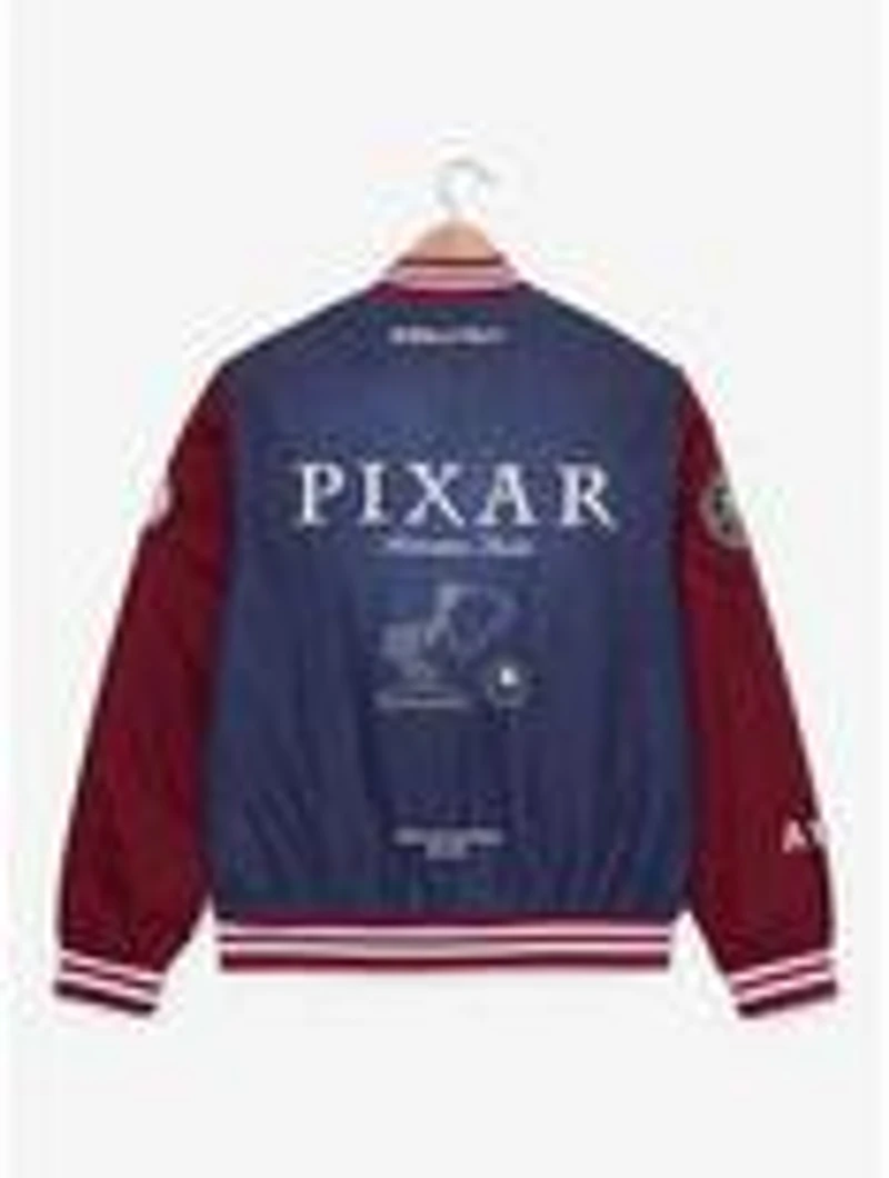 Pixar Studios Denim Varsity Jacket (BoxLunch 10th Anniversary) — BoxLunch Exclusive