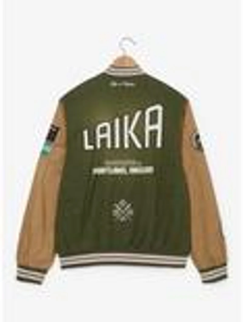 Laika Studios Denim Varsity Jacket (BoxLunch 10th Anniversary) — BoxLunch Exclusive