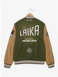 Laika Studios Denim Varsity Jacket (BoxLunch 10th Anniversary) — BoxLunch Exclusive