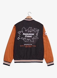 Nickelodeon Studios Denim Varsity Jacket (BoxLunch 10th Anniversary) — BoxLunch Exclusive