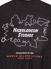 Nickelodeon Studios Denim Varsity Jacket (BoxLunch 10th Anniversary) — BoxLunch Exclusive