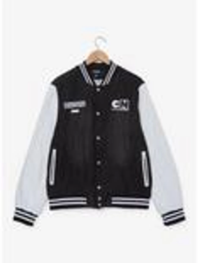 Cartoon Network Denim Varsity Jacket (BoxLunch 10th Anniversary) — BoxLunch Exclusive