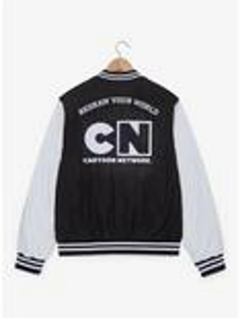 Cartoon Network Denim Varsity Jacket (BoxLunch 10th Anniversary) — BoxLunch Exclusive