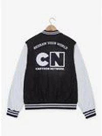 Cartoon Network Denim Varsity Jacket (BoxLunch 10th Anniversary) — BoxLunch Exclusive
