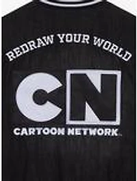 Cartoon Network Denim Varsity Jacket (BoxLunch 10th Anniversary) — BoxLunch Exclusive