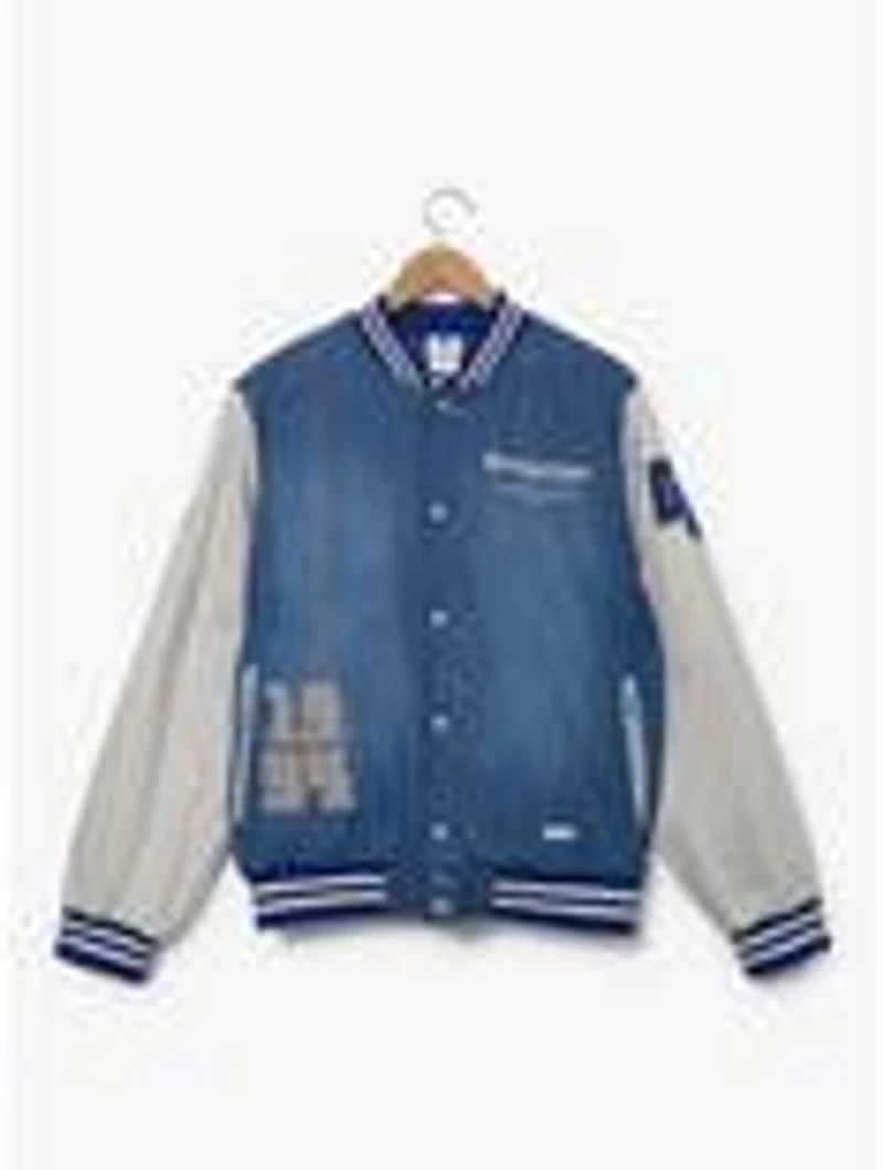 DreamWorks Denim Varsity Jacket (BoxLunch 10th Anniversary) — BoxLunch Exclusive