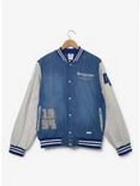 DreamWorks Denim Varsity Jacket (BoxLunch 10th Anniversary) — BoxLunch Exclusive