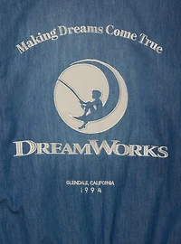 DreamWorks Denim Varsity Jacket (BoxLunch 10th Anniversary) — BoxLunch Exclusive