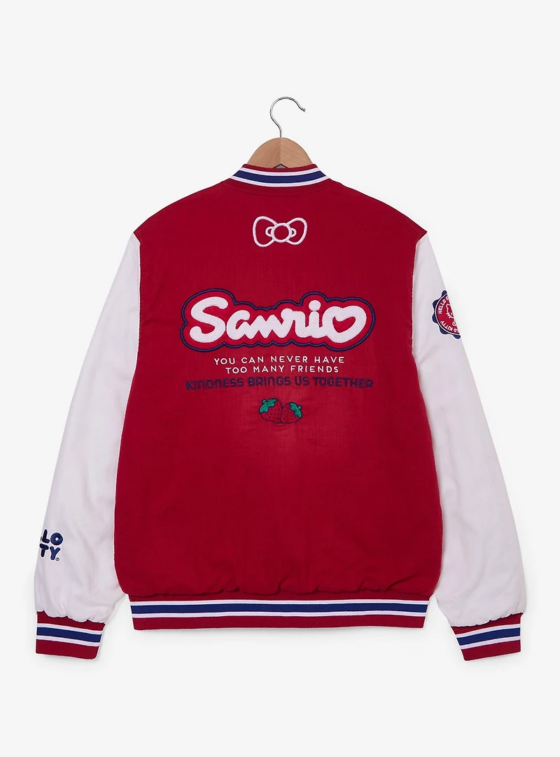 Sanrio Denim Varsity Jacket (BoxLunch 10th Anniversary) - BoxLunch Exclusive