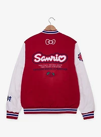 Sanrio Denim Varsity Jacket (BoxLunch 10th Anniversary) - BoxLunch Exclusive