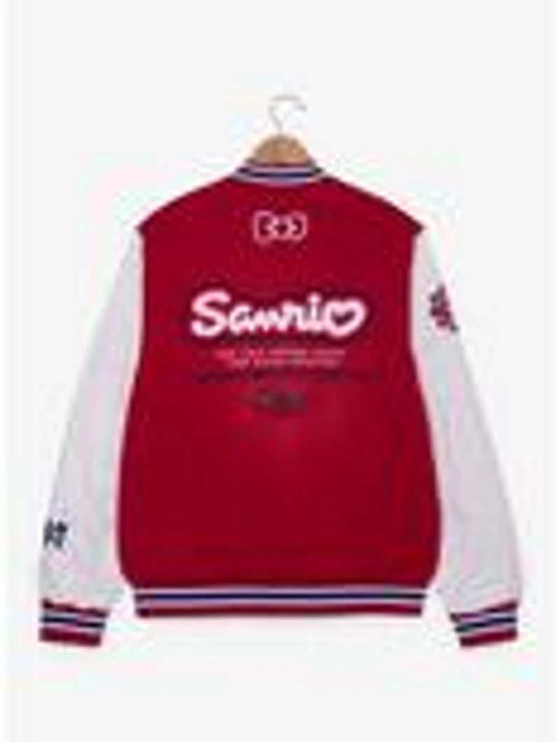 Sanrio Denim Varsity Jacket (BoxLunch 10th Anniversary) - BoxLunch Exclusive