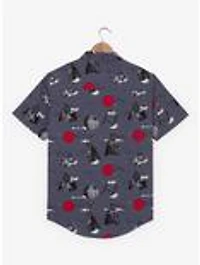 Star Wars Darth Vader Dark Side Allover Print Woven Button-Up — BoxLunch Exclusive