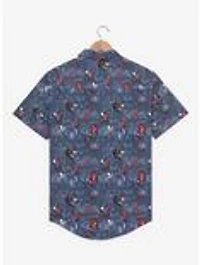 Marvel Spider-Man Variants Allover Print Woven Button-Up - BoxLunch Exclusive