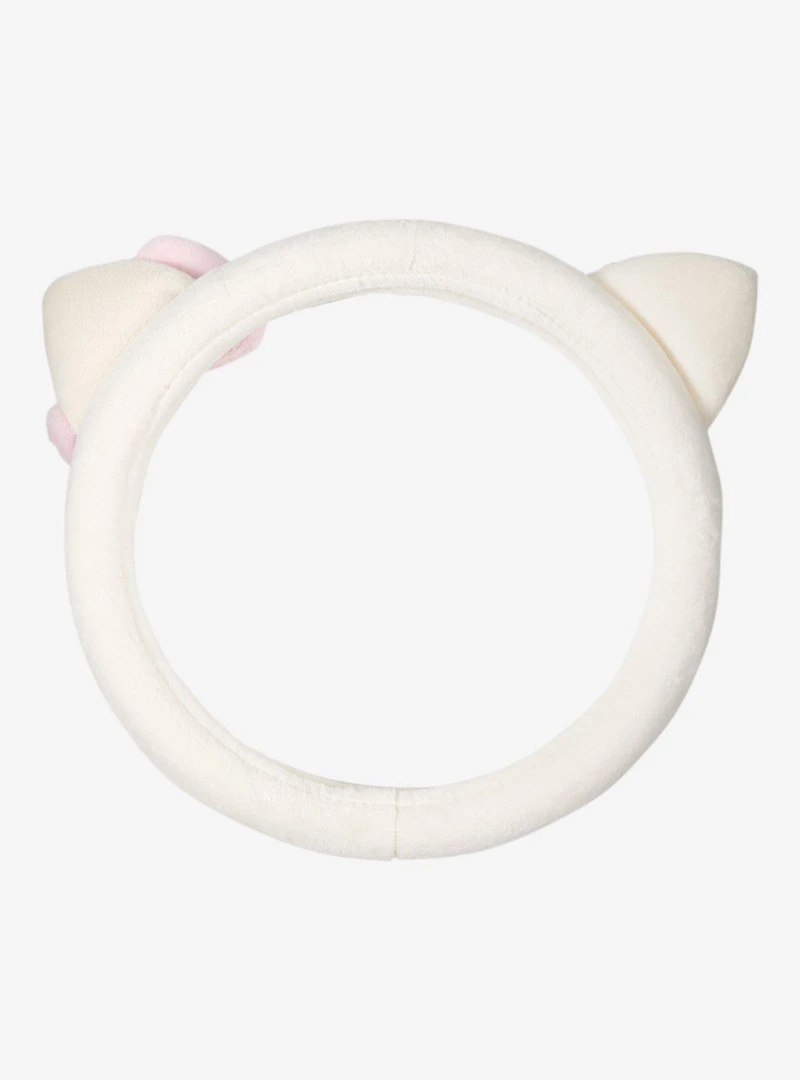 Sanrio Hello Kitty Ears Plush Steering Wheel Cover