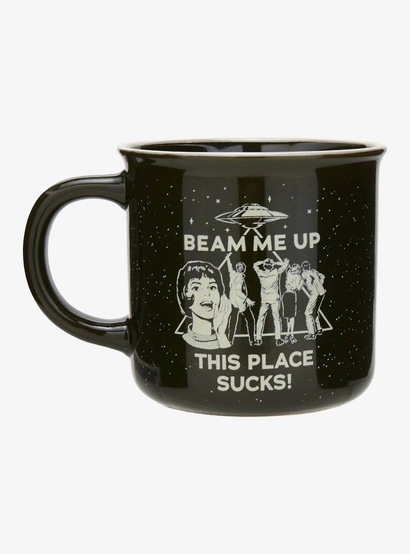 Stranger Things Beam Me Up, This Place Sucks Mug — BoxLunch Exclusive