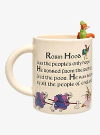 Disney Robin Hood Intro Script Robin Hood Peeking Mug - BoxLunch Exclusive