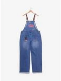 Stranger Things Patches Women's Plus Denim Overalls - BoxLunch Exclusive