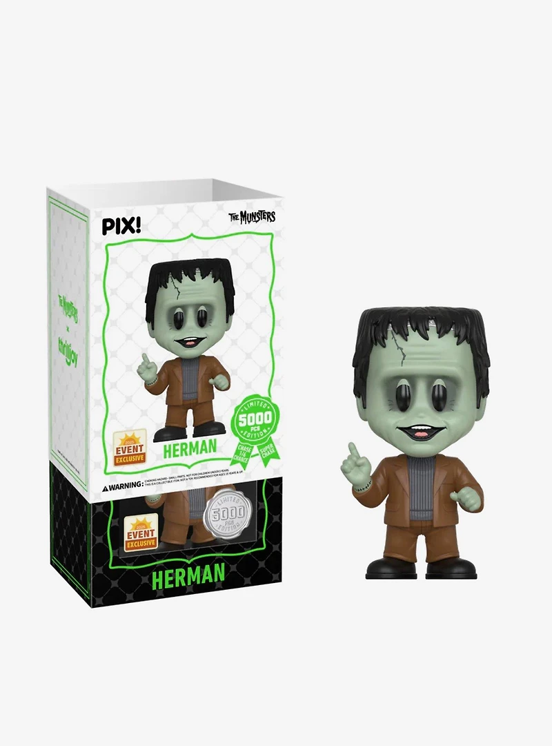 Thrilljoy The Munsters Pix! Herman Figure