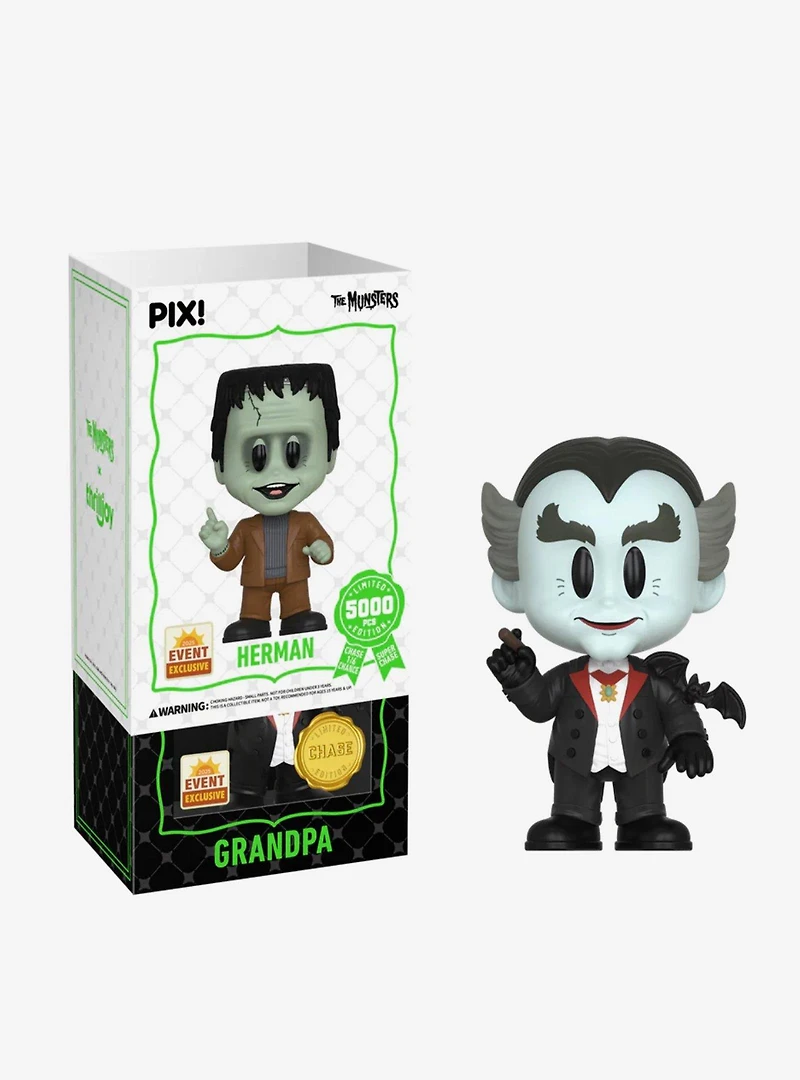Thrilljoy The Munsters Pix! Herman Figure