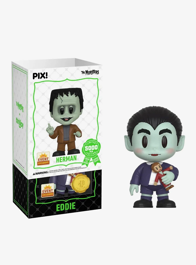 Thrilljoy The Munsters Pix! Herman Figure