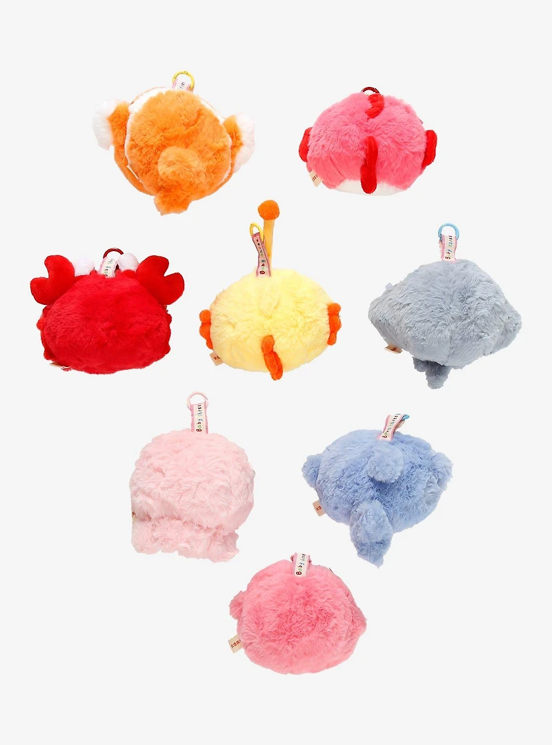 Baby Three Romantic Ocean Blind Box Plush Keychains