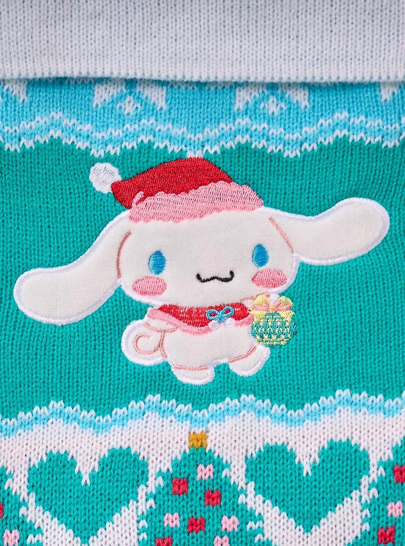 Sanrio Cinnamoroll Knit Holiday Stocking — BoxLunch Exclusive
