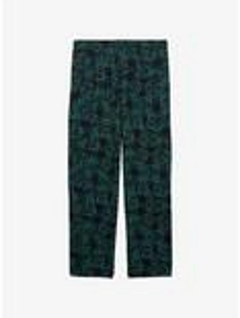 Harry Potter Slytherin Checkered Allover Print Sleep Pants — BoxLunch Exclusive