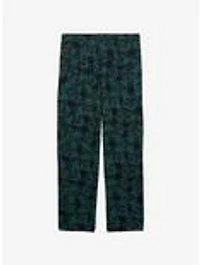 Harry Potter Slytherin Checkered Allover Print Sleep Pants — BoxLunch Exclusive