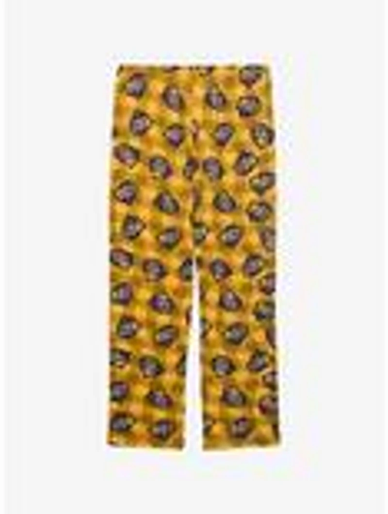 Harry Potter Hufflepuff Checkered Allover Print Sleep Pants — BoxLunch Exclusive