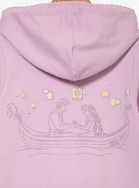 Disney Tangled Rhinestone Women's Zippered Hoodie - BoxLunch Exclusive