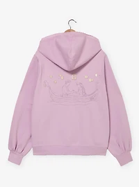 Disney Tangled Rhinestone Women's Plus Zippered Hoodie - BoxLunch Exclusive